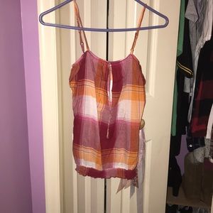 Plaid Tank Top